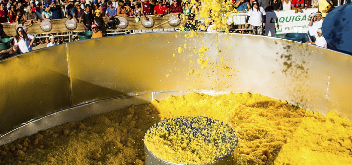 saia gigante para festa junina